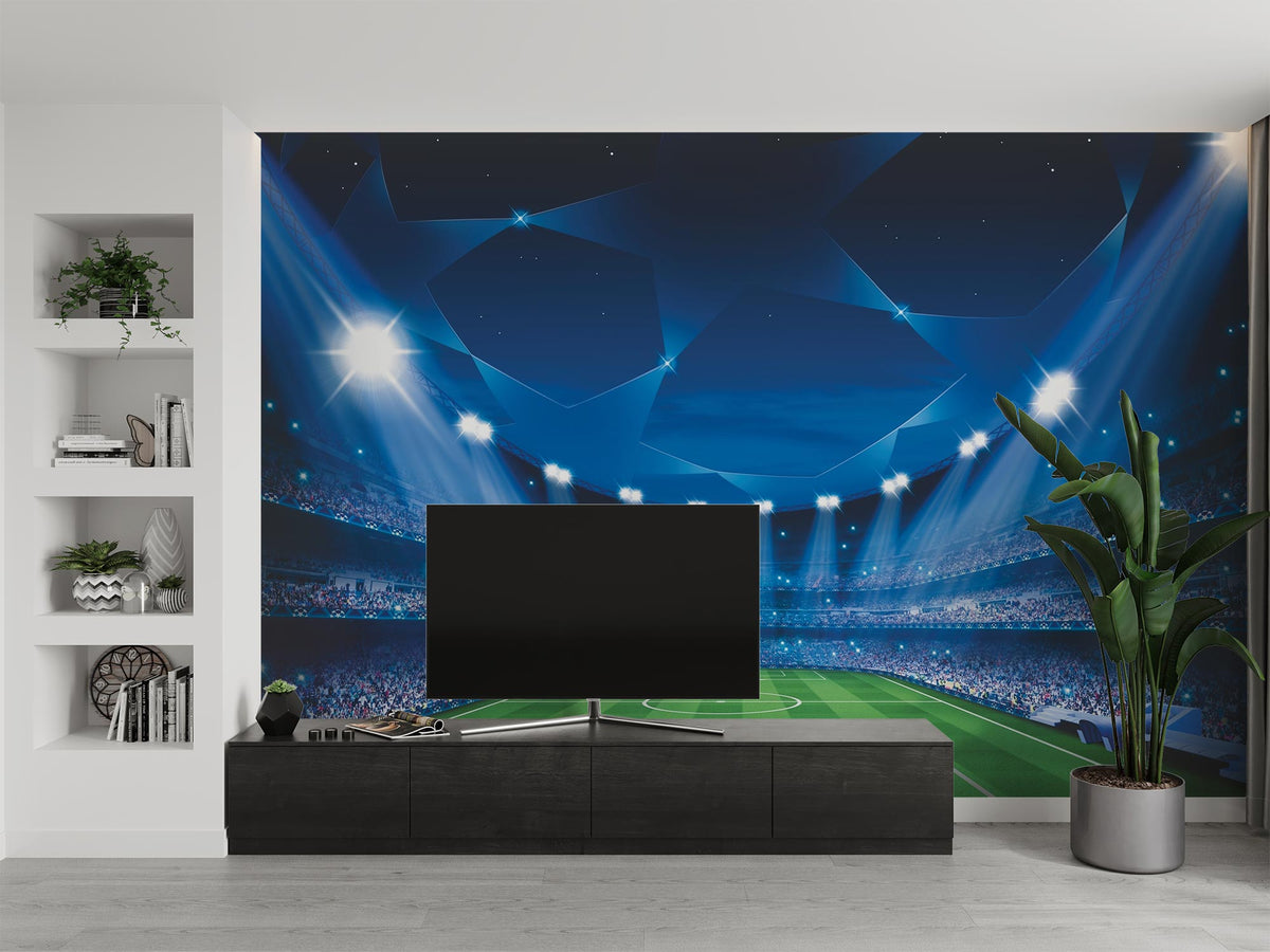 Football Wallpaper Mural - Mural Wonder