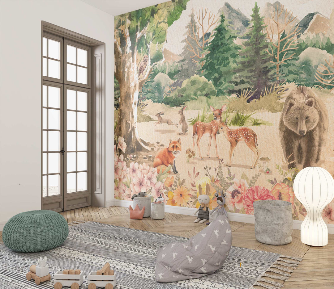 Kids Room Wallpaper Mural - My Store