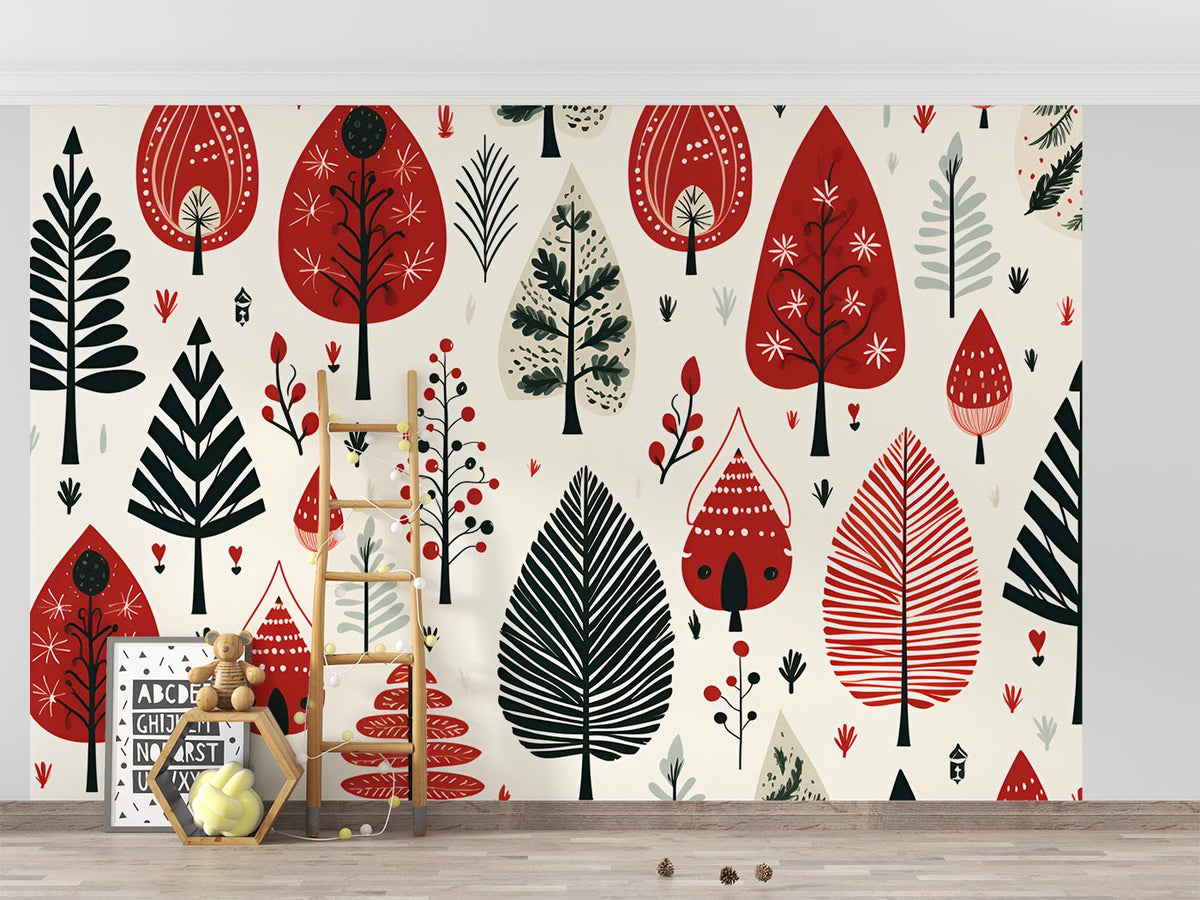 Red - Mural Wonder