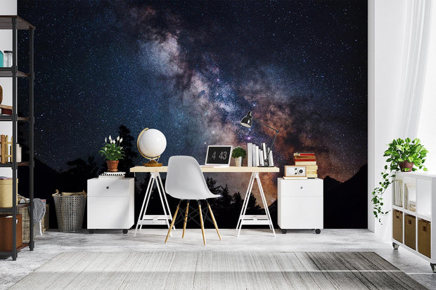 Milky Way Wallpaper Mural image 3