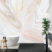 Pure marble wall mural image 0