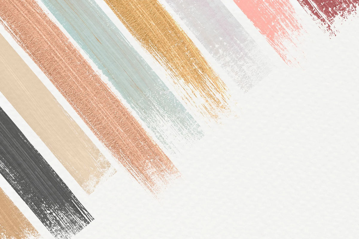 Brush Strokes Wall Mural image 1