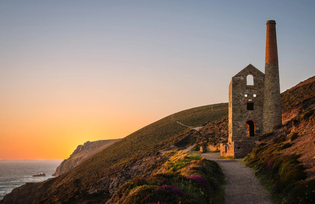 St Agnes Tin Mine Wall Mural image 1