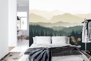 Mountains wall mural image 3