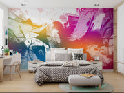 Vibrant Graffiti Wall Mural