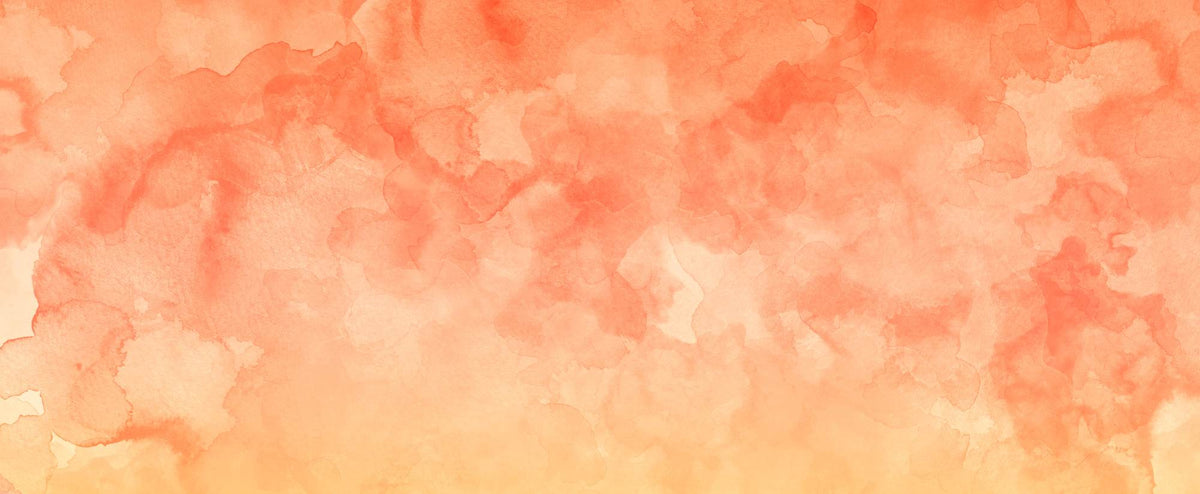 Washed Orange Wallpaper Mural.