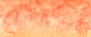 Washed Orange Wallpaper Mural.