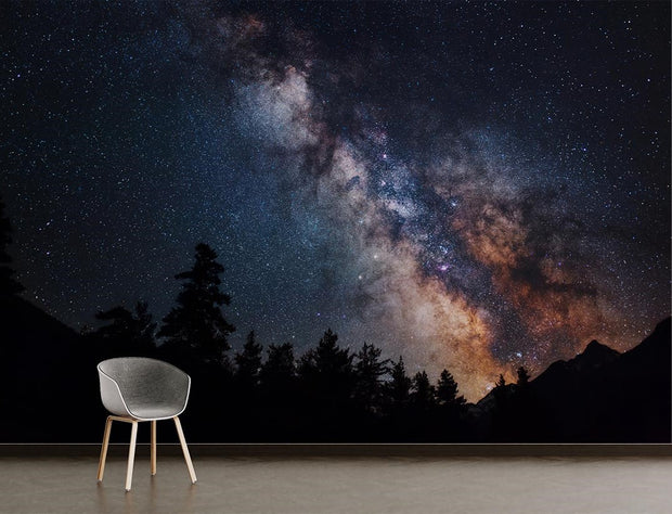 Milky Way Wallpaper Mural image 0