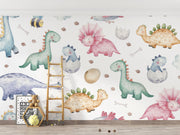 Dino Wonderland Wall Mural