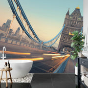 London Tower Bridge Mural Wallpaper image 2