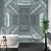 Square Wall Mural Eiffel By Georges Friant image 3