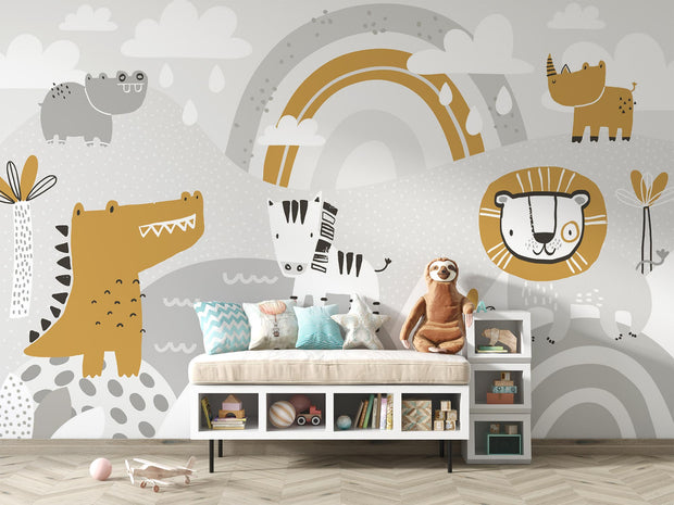 Safari Adventure Wall Mural