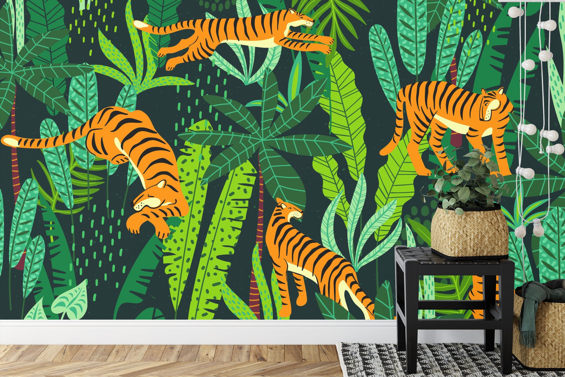 Tiger Wall Mural image 0