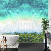 Square Wall Mural Castaway image 2