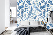Fern leaves wall mural image 0