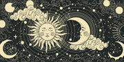 Sun And Moon Wallpaper Mural image 1