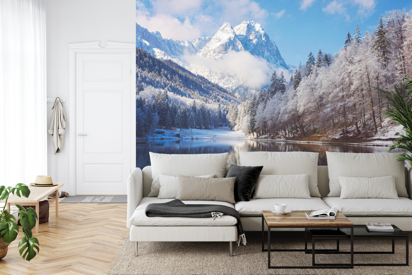 Mountain landscape wall mural image 0