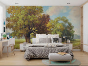 Golden Meadow Wall Mural