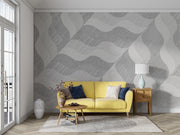 Grey Abstract Mural Wallpaper image 0