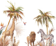 Jungle Safari Wallpaper Mural image 1
