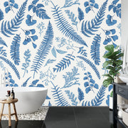 Fern leaves wall mural image 3