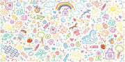 Doodle Art Wall Mural image 1