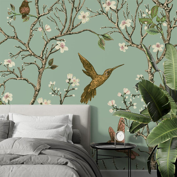 Hummingbird Wallpaper Mural image 0