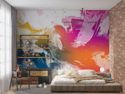 Vibrant Graffiti Wall Mural