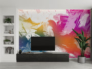 Vibrant Graffiti Wall Mural