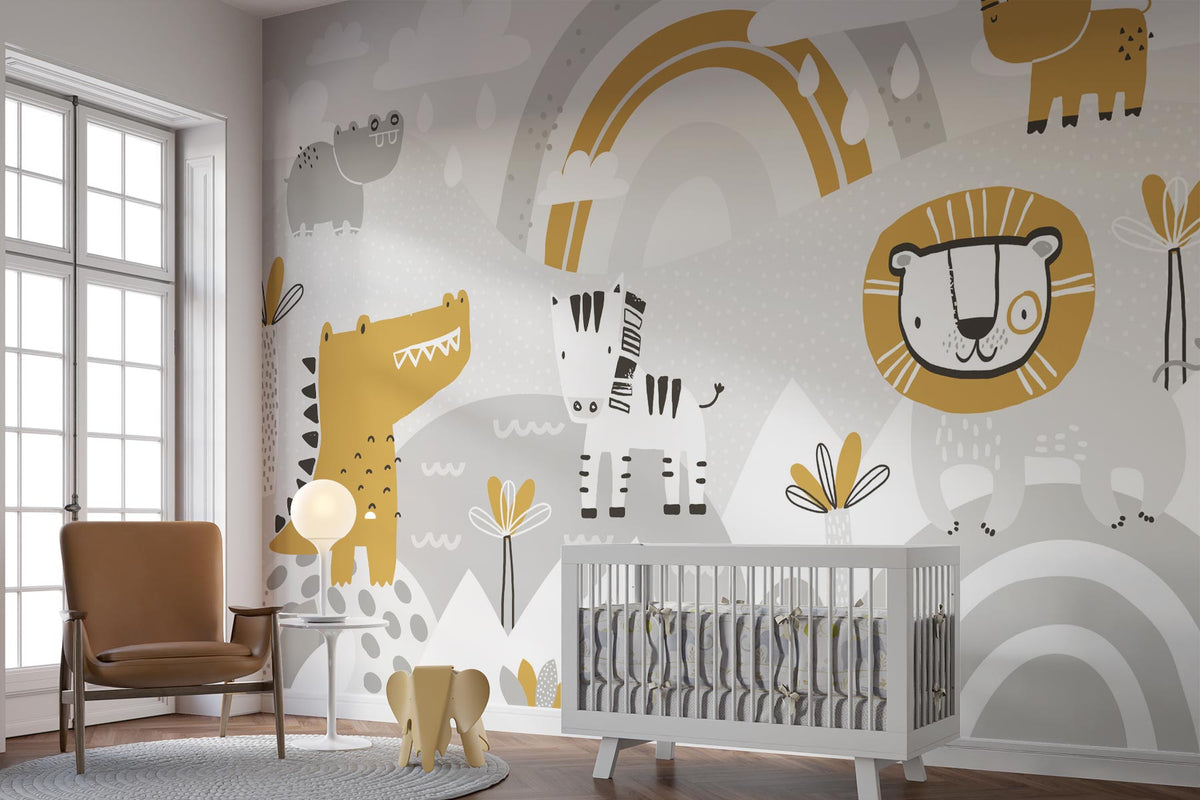 Safari Adventure Wall Mural