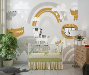 Safari Adventure Wall Mural
