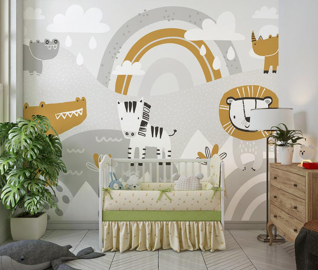 Safari Adventure Wall Mural