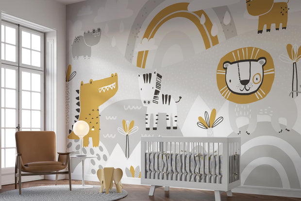 Safari Adventure Wall Mural