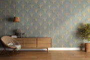 Art Deco Fan Wall Mural