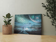 Fantasy Style Pier Natural Canvas image 0