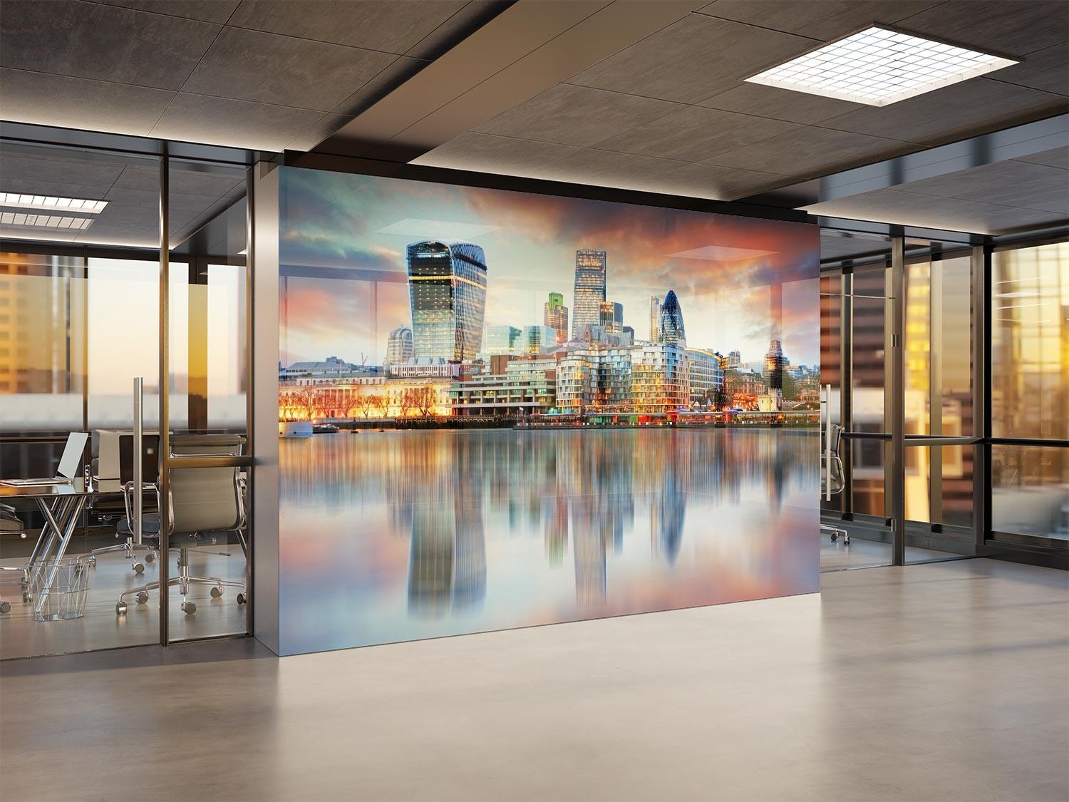 Panorama of London Mural Wallpaper image 0