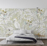 Cockatoo Parrot Wallpaper Mural image 2
