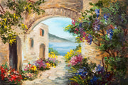 House By The Sea Natural Canvas image 1