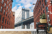 Manhattan Bridge wall mural image 2