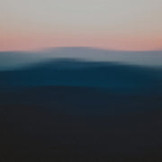 Square wall mural Ombre graphic Hills image 1