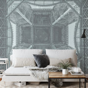 Square Wall Mural Eiffel By Georges Friant image 2