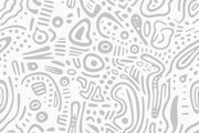 Grey Line Drawing Wallpaper Mural image 1