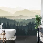 Mountains wall mural image 4