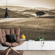Hills landscape wall mural image 2