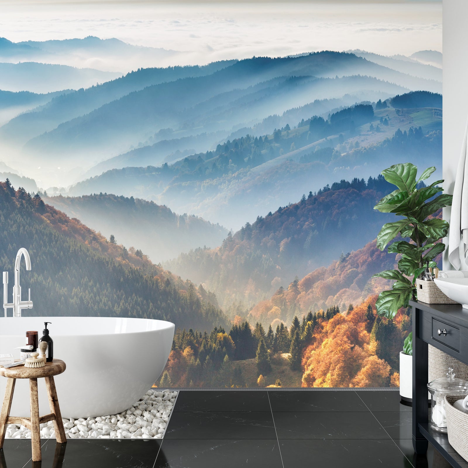Forest Landscape wall mural image 0