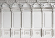 Classic Wall With Moulding Wallpaper Mural image 1