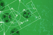 Football strategy wall mural image 1