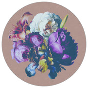 Bouquet of flowers circular wall mural image 1