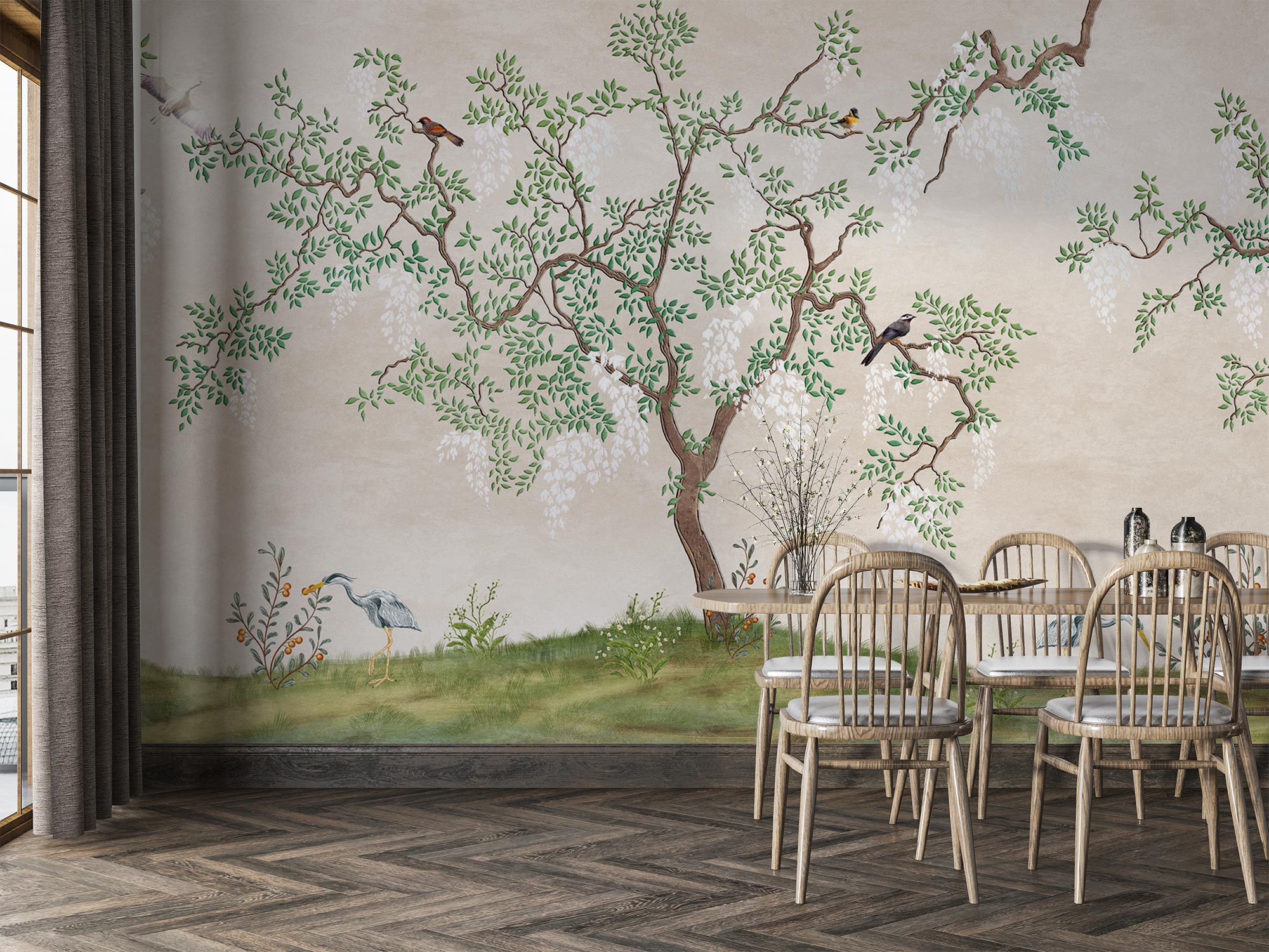Japanese Garden Wallpaper Mural image 0