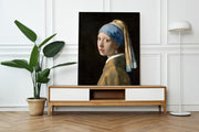 Girl With A Pearl Natural Canvas image 0